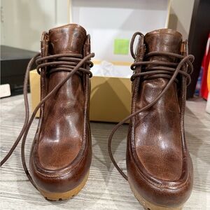 Michael Kors Brown Ankle Boots